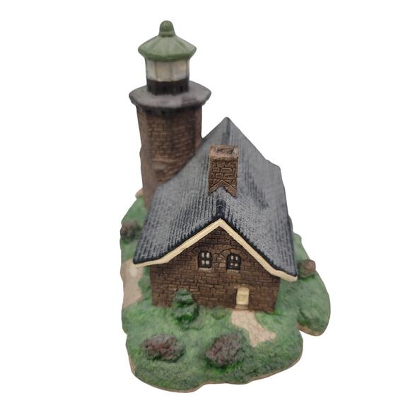 Vintage 1991 Younger SIGNED Harbour Lights Sand Island WI #112 Lighthouse - Picture 5 of 8